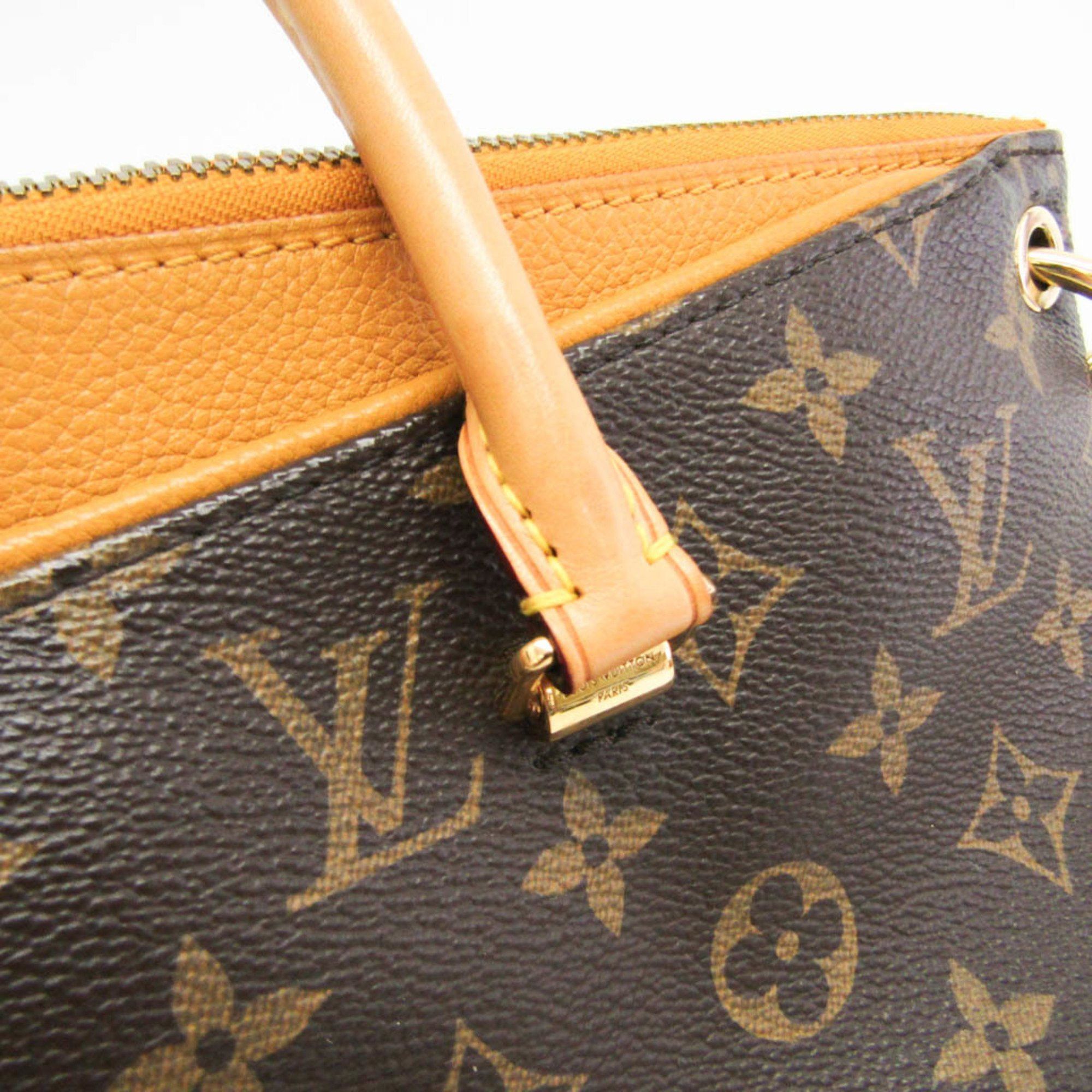 Louis Vuitton Pallas Brown Canvas Handbag (Pre-Owned) Size ONE SIZE - 6 Thumbnail