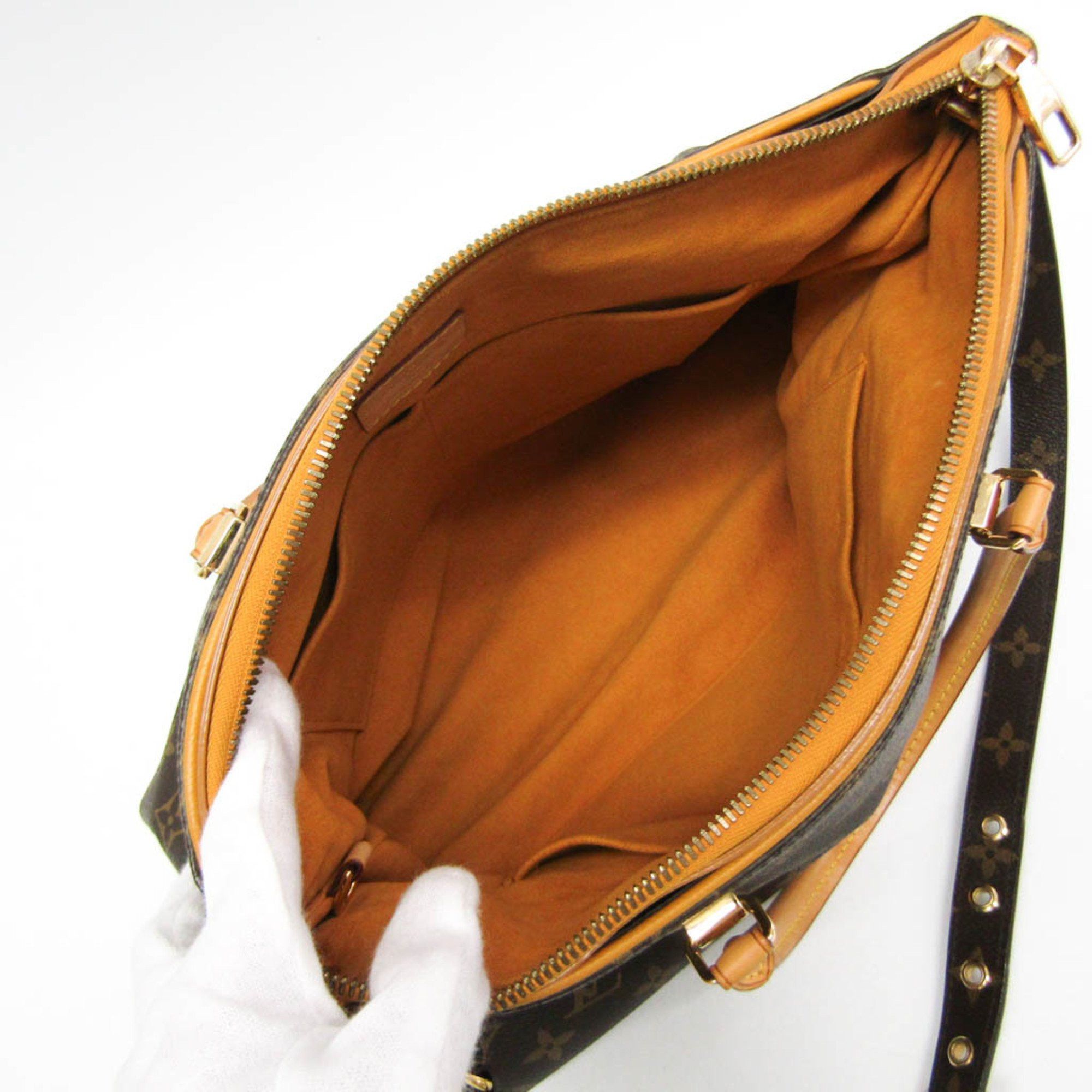 Louis Vuitton Pallas Brown Canvas Handbag (Pre-Owned) Size ONE SIZE - 10 Thumbnail