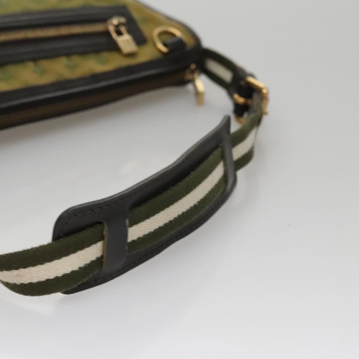 Louis Vuitton Catherine Khaki Canvas Shoulder Bag (Pre-Owned) Size ONE SIZE - 5 Thumbnail