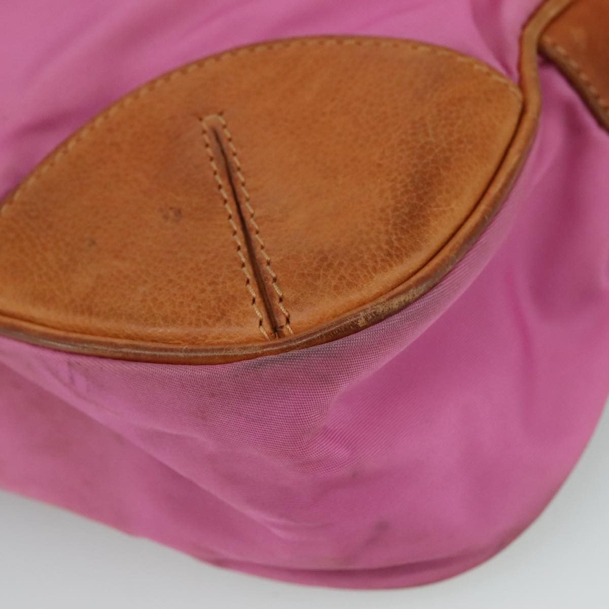 Prada Vitello Pink Synthetic Shoulder Bag (Pre-Owned) Size ONE SIZE - 10 Thumbnail
