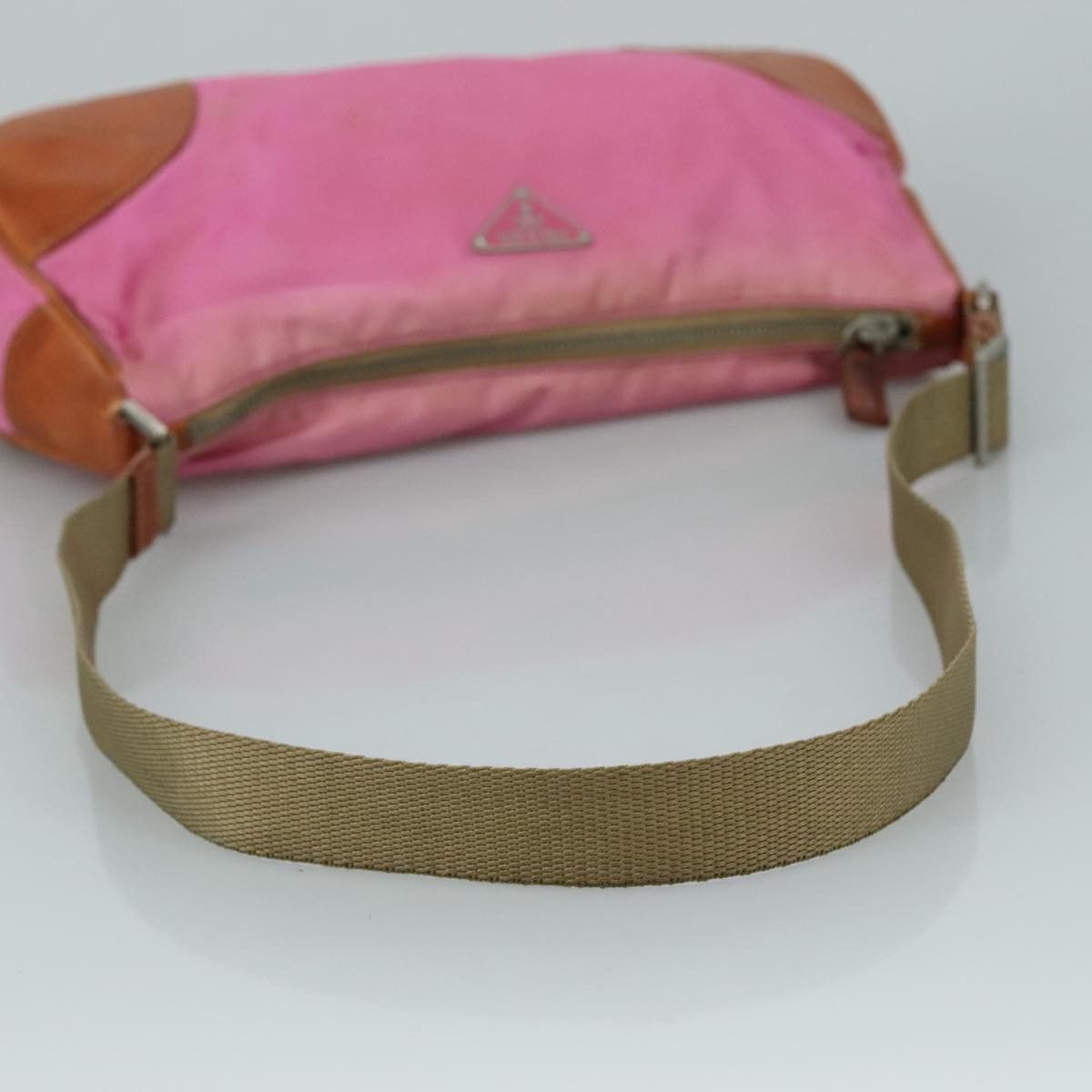 Prada Vitello Pink Synthetic Shoulder Bag (Pre-Owned) Size ONE SIZE - 5 Thumbnail