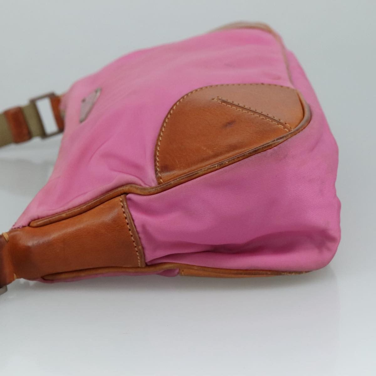Prada Vitello Pink Synthetic Shoulder Bag (Pre-Owned) Size ONE SIZE - 4 Thumbnail