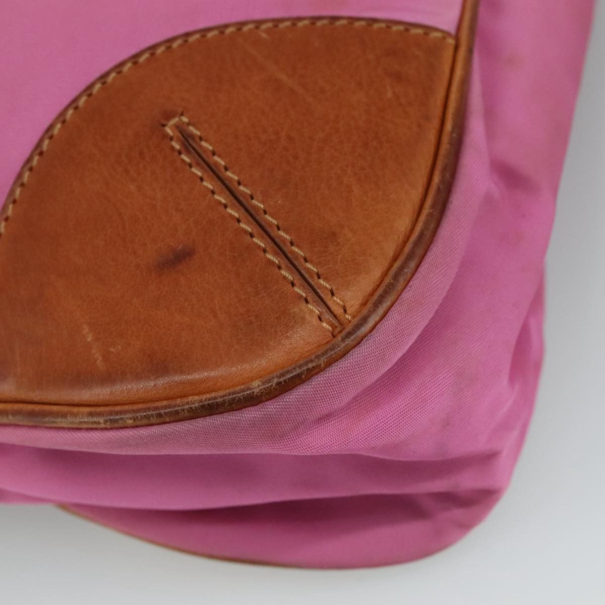 Prada Vitello Pink Synthetic Shoulder Bag (Pre-Owned) Size ONE SIZE - 8 Thumbnail
