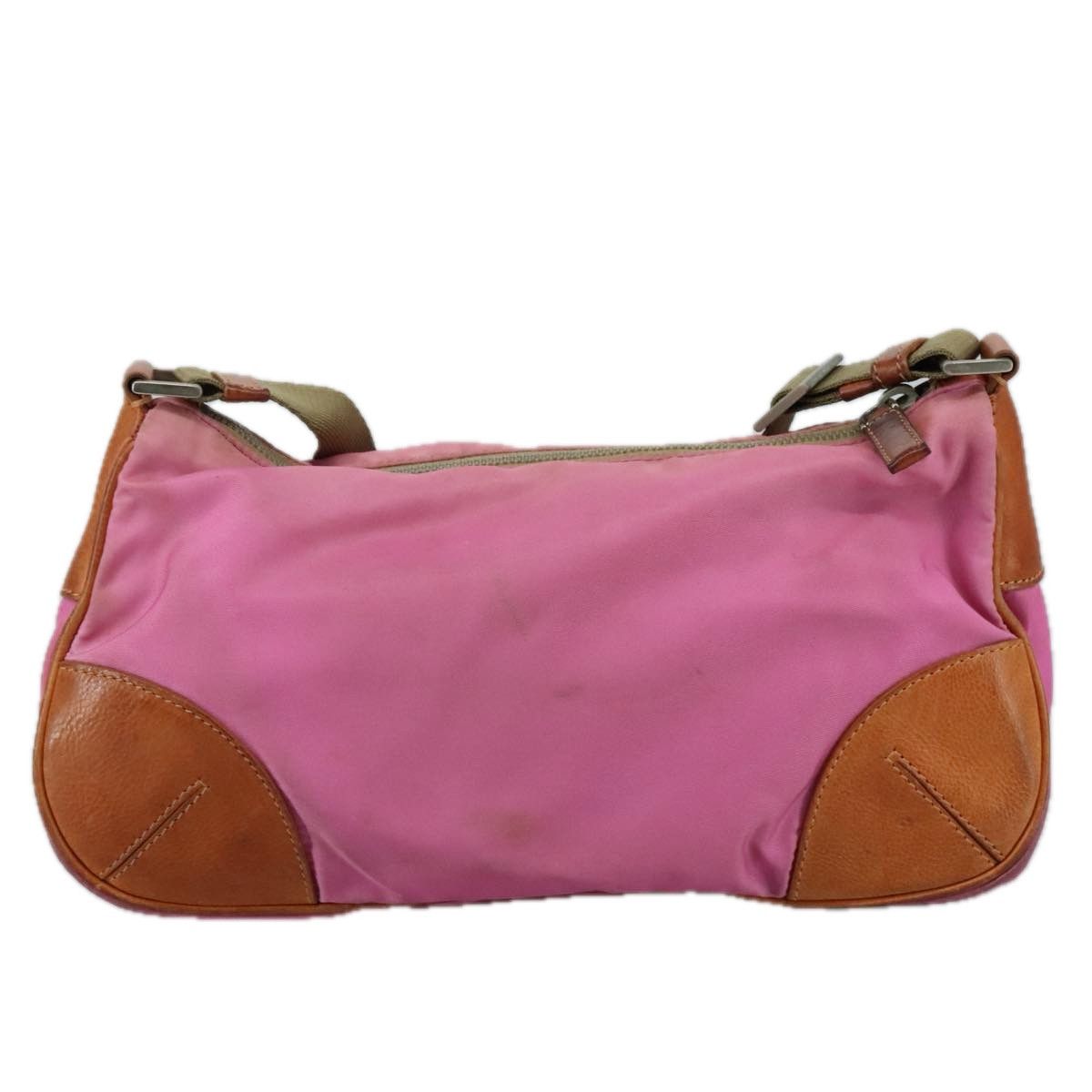 Prada Vitello Pink Synthetic Shoulder Bag (Pre-Owned) Size ONE SIZE - 2 Thumbnail