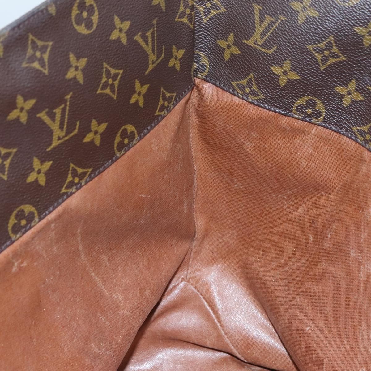 Louis Vuitton Shopping Brown Canvas Tote Bag (Pre-Owned) Size ONE SIZE - 12 Thumbnail