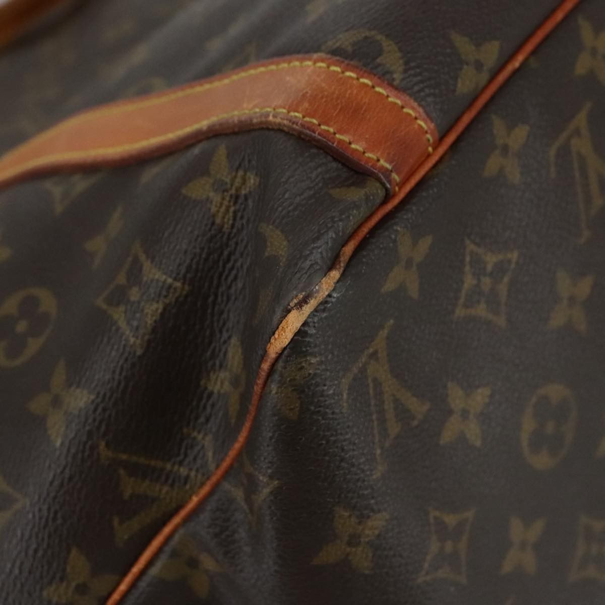 Louis Vuitton Shopping Brown Canvas Tote Bag (Pre-Owned) Size ONE SIZE - 10 Thumbnail