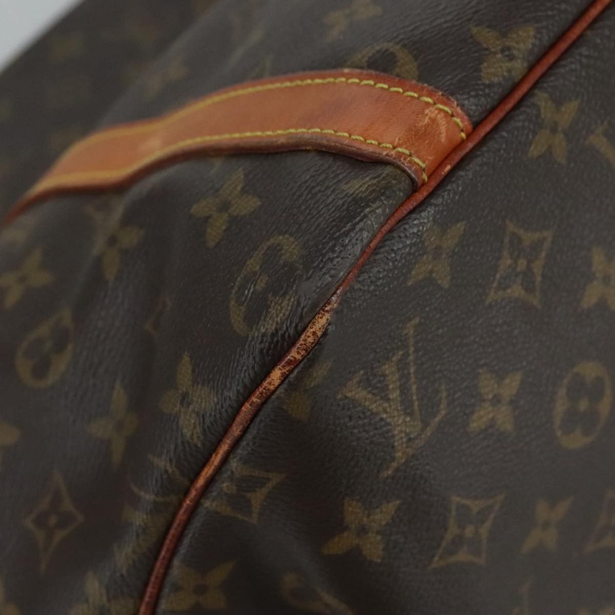 Louis Vuitton Shopping Brown Canvas Tote Bag (Pre-Owned) Size ONE SIZE - 8 Thumbnail