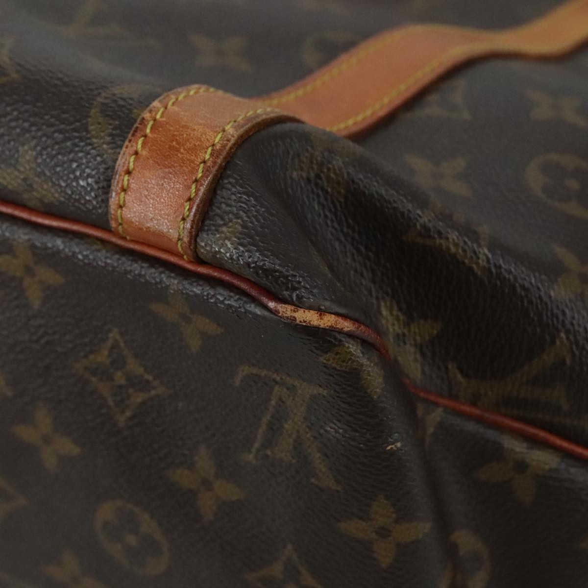 Louis Vuitton Shopping Brown Canvas Tote Bag (Pre-Owned) Size ONE SIZE - 9 Thumbnail