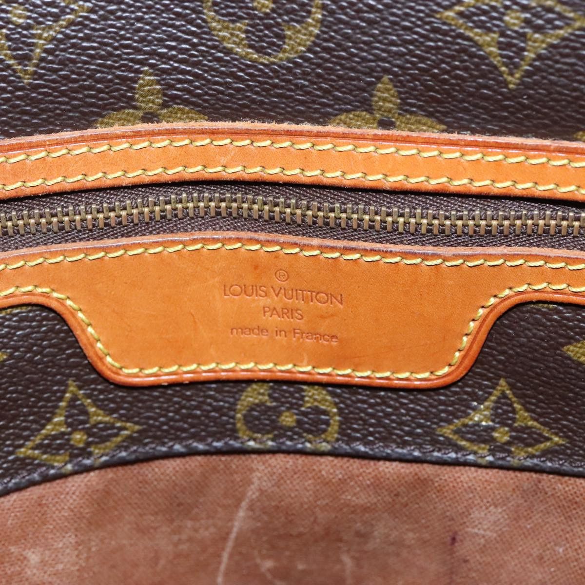 Louis Vuitton Shopping Brown Canvas Tote Bag (Pre-Owned) Size ONE SIZE - 17 Thumbnail