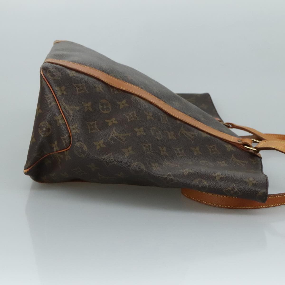 Louis Vuitton Shopping Brown Canvas Tote Bag (Pre-Owned) Size ONE SIZE - 3 Thumbnail