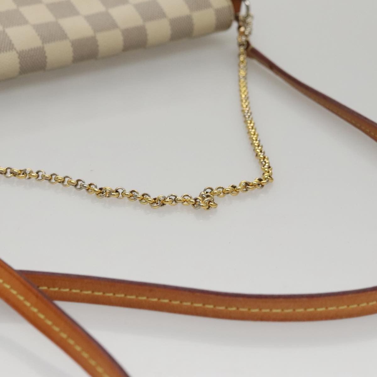 Louis Vuitton Favorite White Canvas Shoulder Bag (Pre-Owned) Size ONE SIZE - 20 Thumbnail