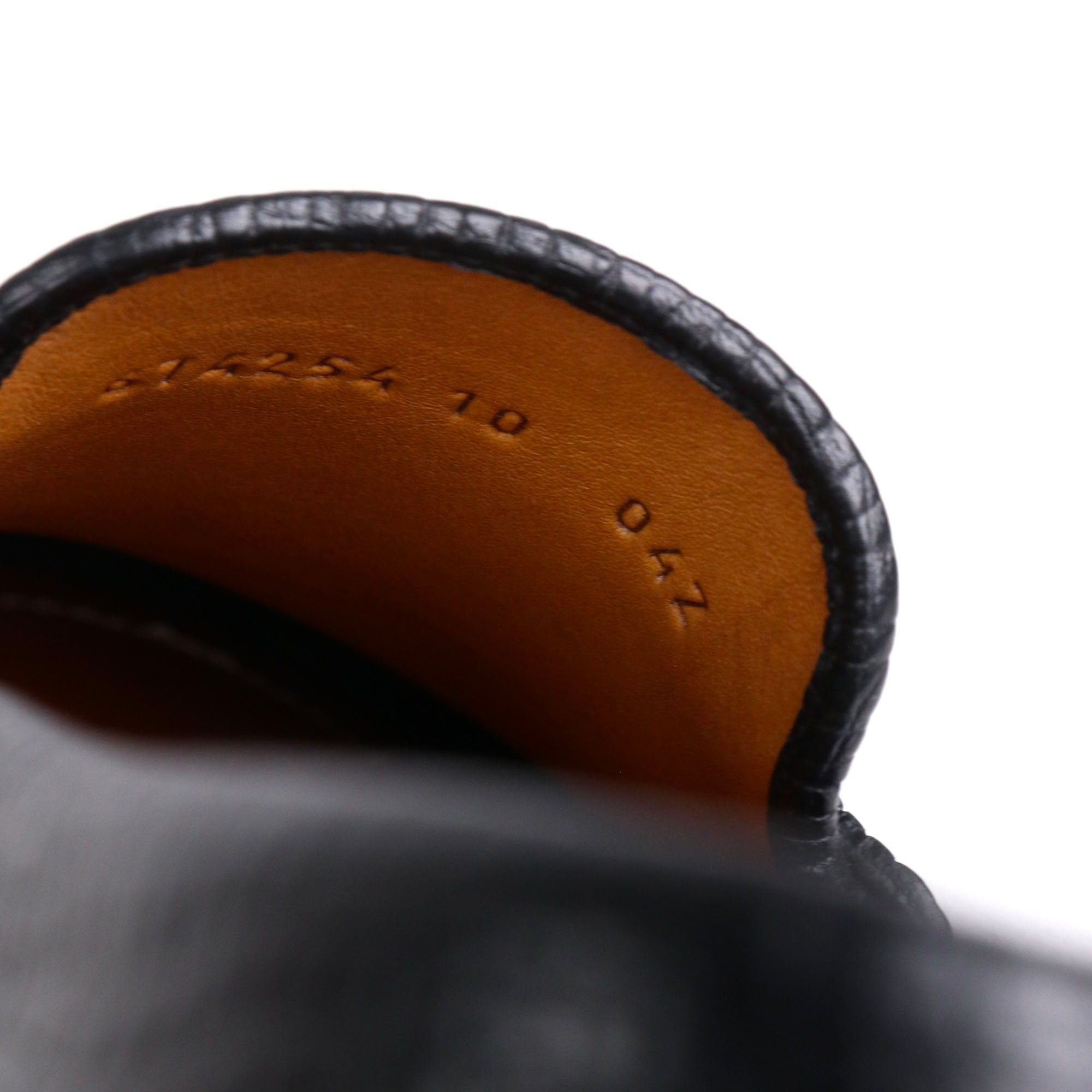 Gucci GUCCI - Gucci Horsebit loafers in black grained leather (T44) Size US 10 / IT 40 - 6 Thumbnail
