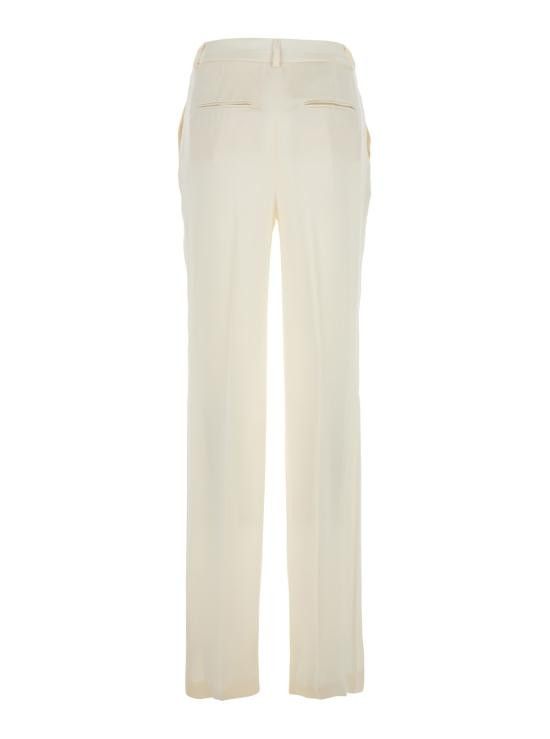 Alberta Ferretti ALBERTA FERRETTI Women Straight Pants V032501190006 White Size 28" / US 6 / IT 42 - 2 Thumbnail