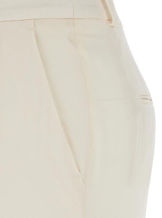 Alberta Ferretti ALBERTA FERRETTI Women Straight Pants V032501190006 White Size 28" / US 6 / IT 42 - 3 Thumbnail