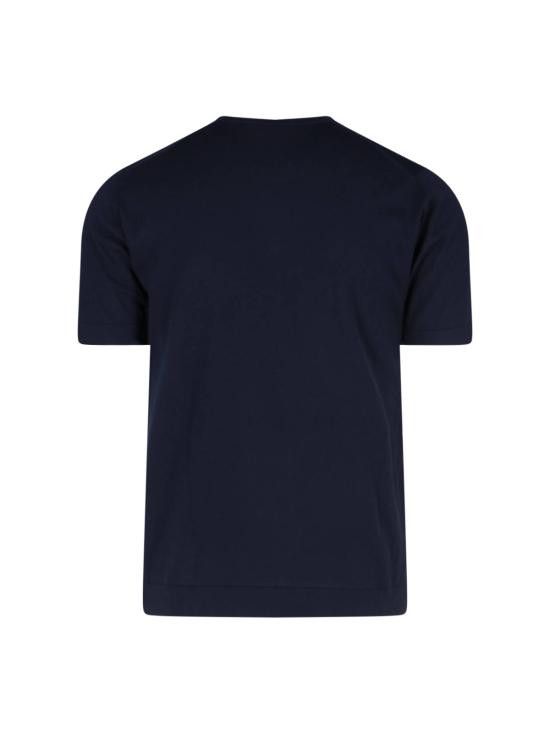 John Smedley JOHN SMEDLEY Men T-Shirts LORCA NAVY Blue Size US XXL / EU 58 / 5 - 2 Thumbnail