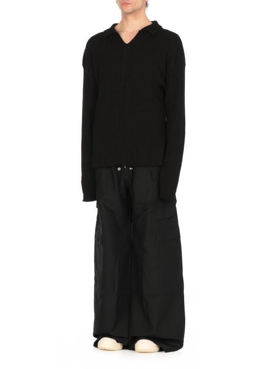 Rick Owens RICK OWENS Men Sweater RU01E5663 KEC09 Black Size US L / EU 52-54 / 3 - 3 Thumbnail