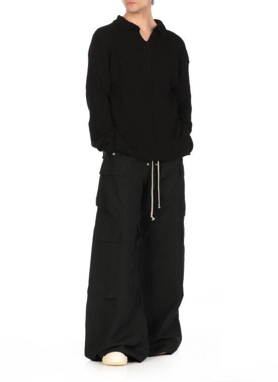 Rick Owens RICK OWENS Men Sweater RU01E5663 KEC09 Black Size US L / EU 52-54 / 3 - 2 Thumbnail