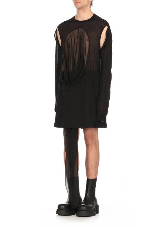 Rick Owens RICK OWENS Men T-Shirts RU01E5275 UCS0909 Black Size US M / EU 48-50 / 2 - 3 Thumbnail