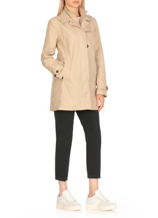 Fay FAY Women Coats NAW59503060AXX C003 Beige Size L / US 10 / IT 46 - 2 Thumbnail