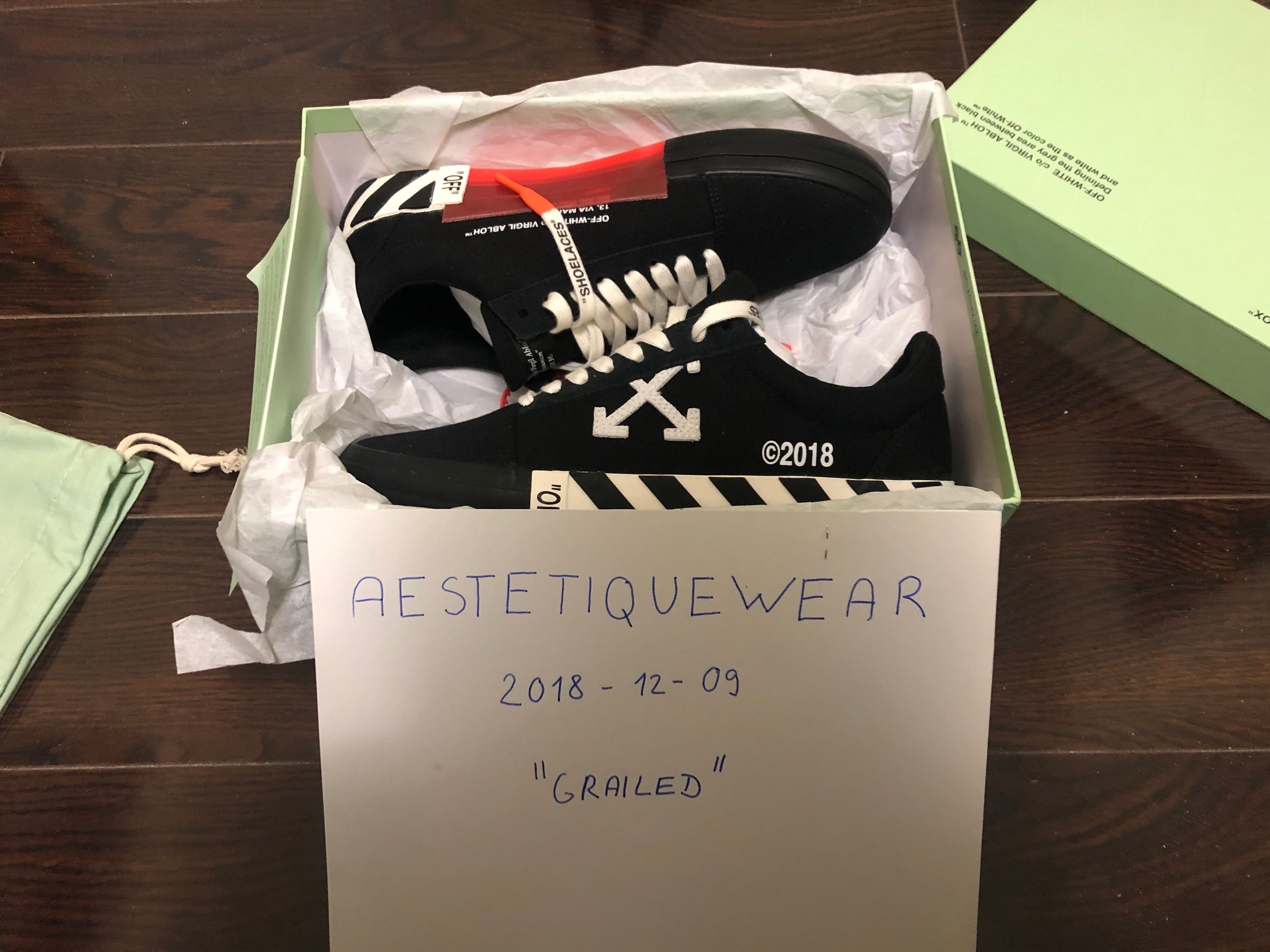 Off-White ⭐️⭐️ SALE! DEADSTOCK Brand New Off-White Vulc Low-Top Sneakers Size US 9 / EU 42 - 6 Preview