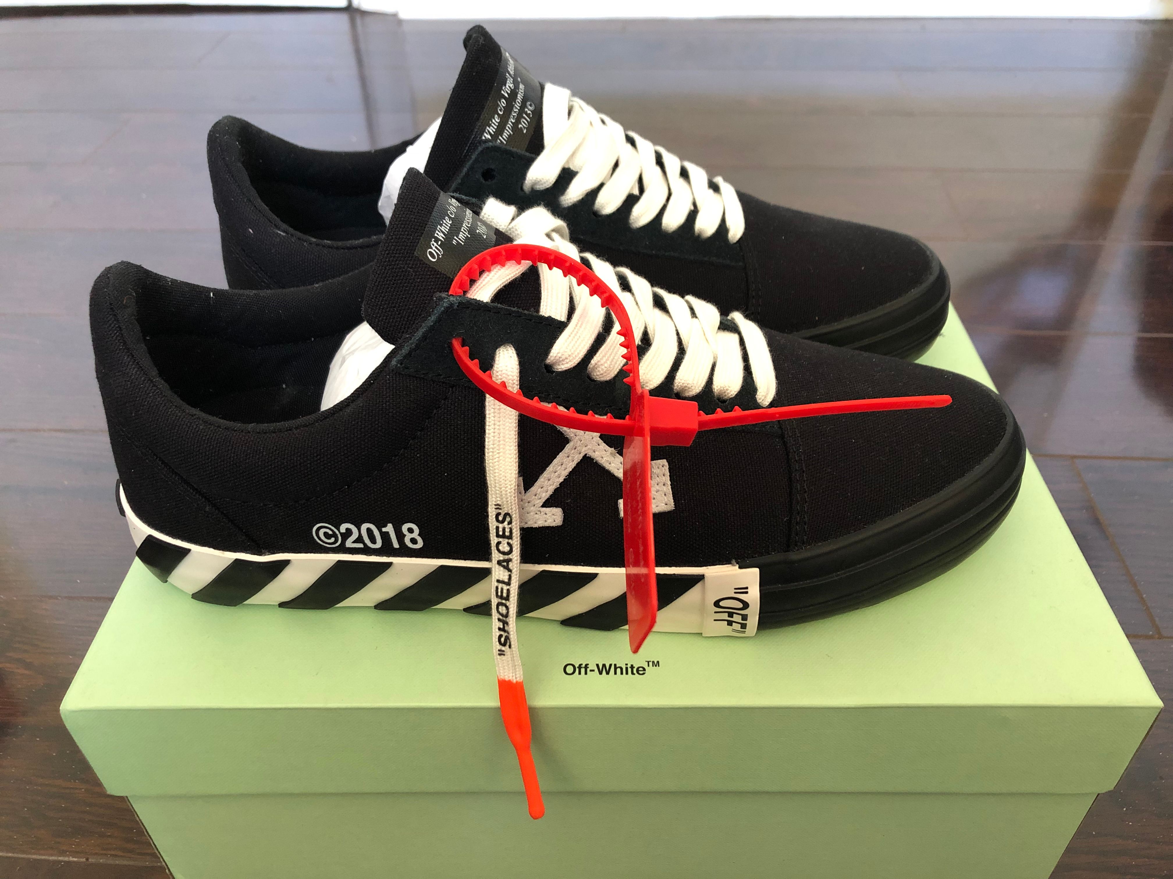 Off-White ⭐️⭐️ SALE! DEADSTOCK Brand New Off-White Vulc Low-Top Sneakers Size US 9 / EU 42 - 1 Preview