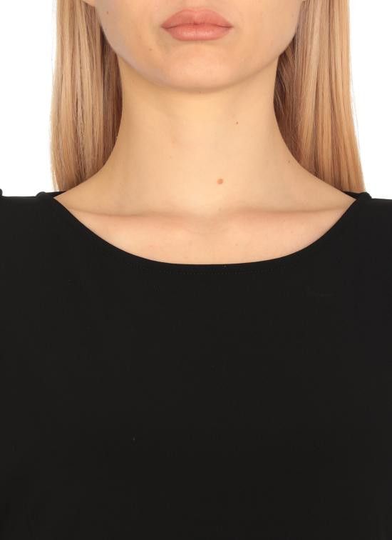 Fay FAY Women Shirts NPWB250666SXBB B999 Black Size L / US 10 / IT 46 - 5 Thumbnail