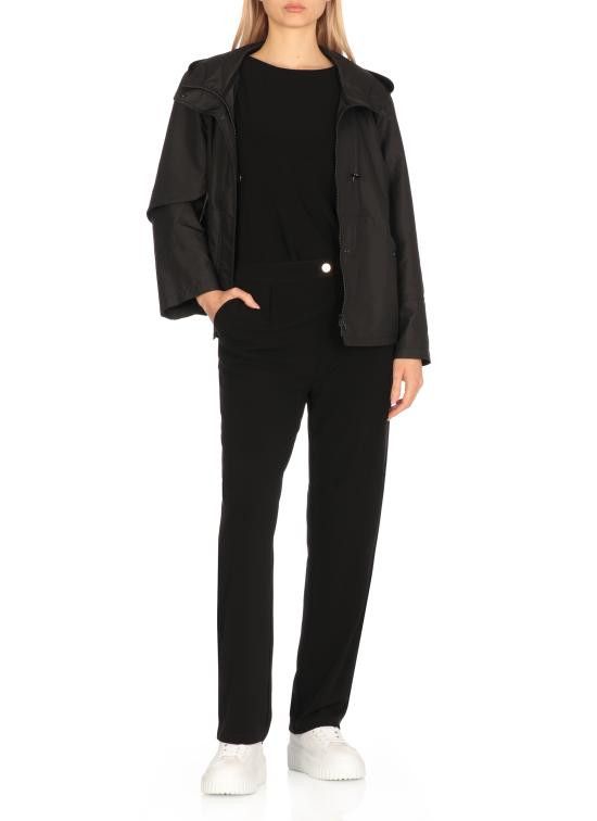 Fay FAY Women Shirts NPWB250666SXBB B999 Black Size S / US 4 / IT 40 - 2 Thumbnail