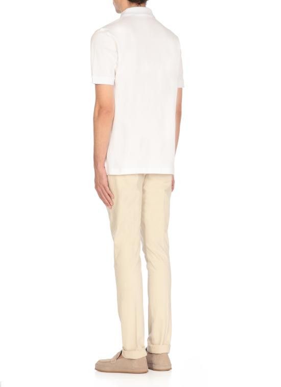 Fay FAY Men Polo Shirts NPMB250135STDW B001 White Size US L / EU 52-54 / 3 - 4 Thumbnail