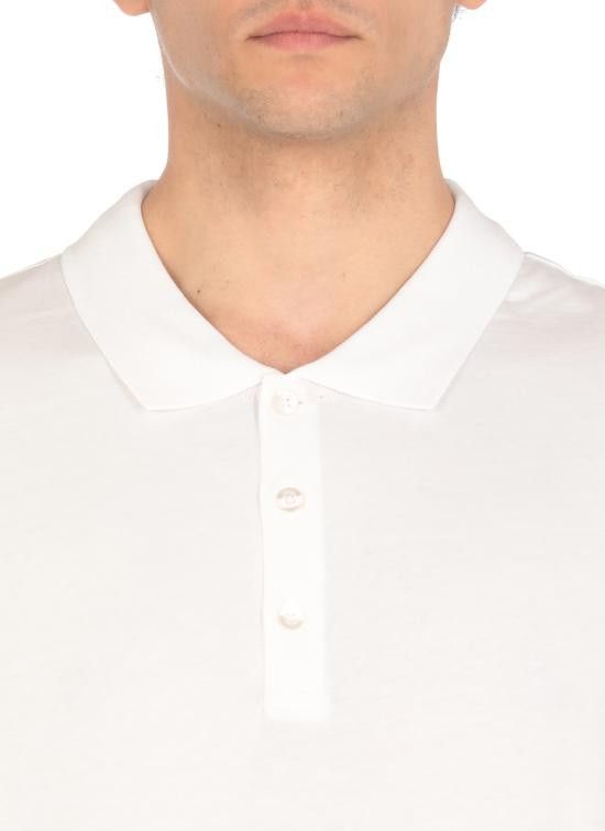 Fay FAY Men Polo Shirts NPMB2501340UCX B001 White Size US XXL / EU 58 / 5 - 5 Thumbnail