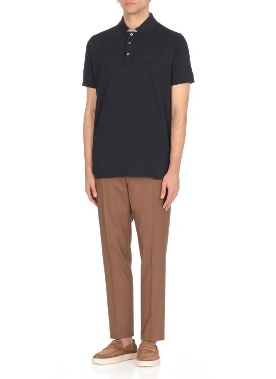 Fay FAY Men Polo Shirts NPMB250135STDW U806 Blue Size US L / EU 52-54 / 3 - 3 Thumbnail