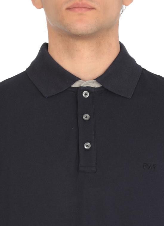 Fay FAY Men Polo Shirts NPMB250135STDW U806 Blue Size US XXL / EU 58 / 5 - 5 Thumbnail