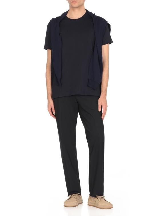 Fay FAY Men T-Shirts NPMB3501330UCX U806 Blue Size US L / EU 52-54 / 3 - 2 Thumbnail