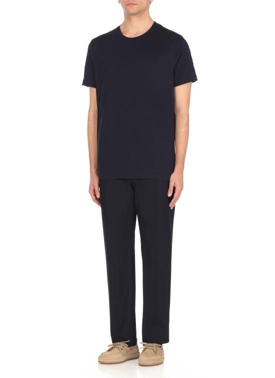 Fay FAY Men T-Shirts NPMB3501330UCX U806 Blue Size US L / EU 52-54 / 3 - 3 Thumbnail