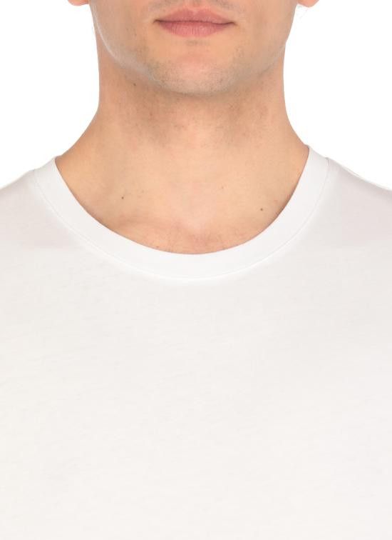 Fay FAY Men T-Shirts NPMB3501330UCX B001 White Size US XXL / EU 58 / 5 - 5 Thumbnail
