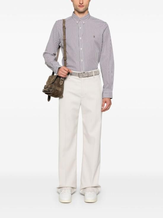 Ralph Lauren RALPH LAUREN Men Long Tops 710929344 011 Brown Size US XXL / EU 58 / 5 - 3 Thumbnail