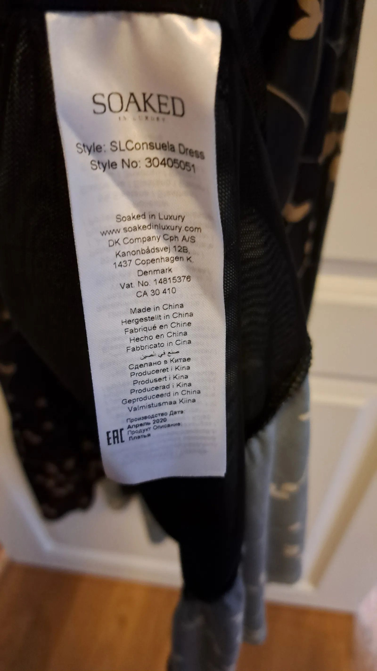 Other Soaked In Luxury Dress Size XL / US 12-14 / IT 48-50 - 3 Thumbnail