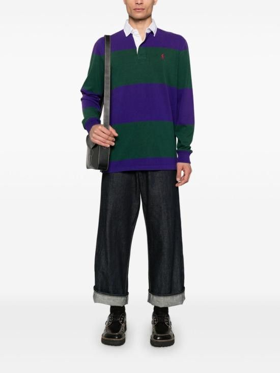 Ralph Lauren RALPH LAUREN Men T-Shirts 710941594 006 Purple Size US M / EU 48-50 / 2 - 2 Thumbnail