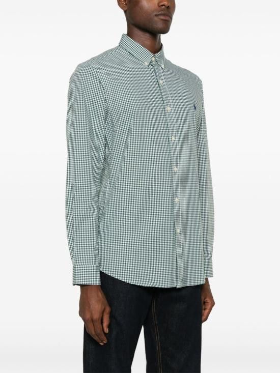 Ralph Lauren RALPH LAUREN Men Long Tops 710929345 009 Green Size US S / EU 44-46 / 1 - 4 Thumbnail
