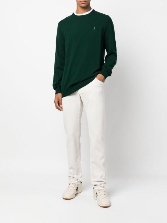 Ralph Lauren RALPH LAUREN Men Sweater 710876714 002 Green Size US L / EU 52-54 / 3 - 3 Thumbnail