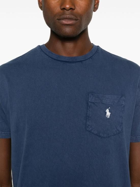 Ralph Lauren RALPH LAUREN Men T-Shirts 710835756 028 Blue Size US L / EU 52-54 / 3 - 2 Thumbnail