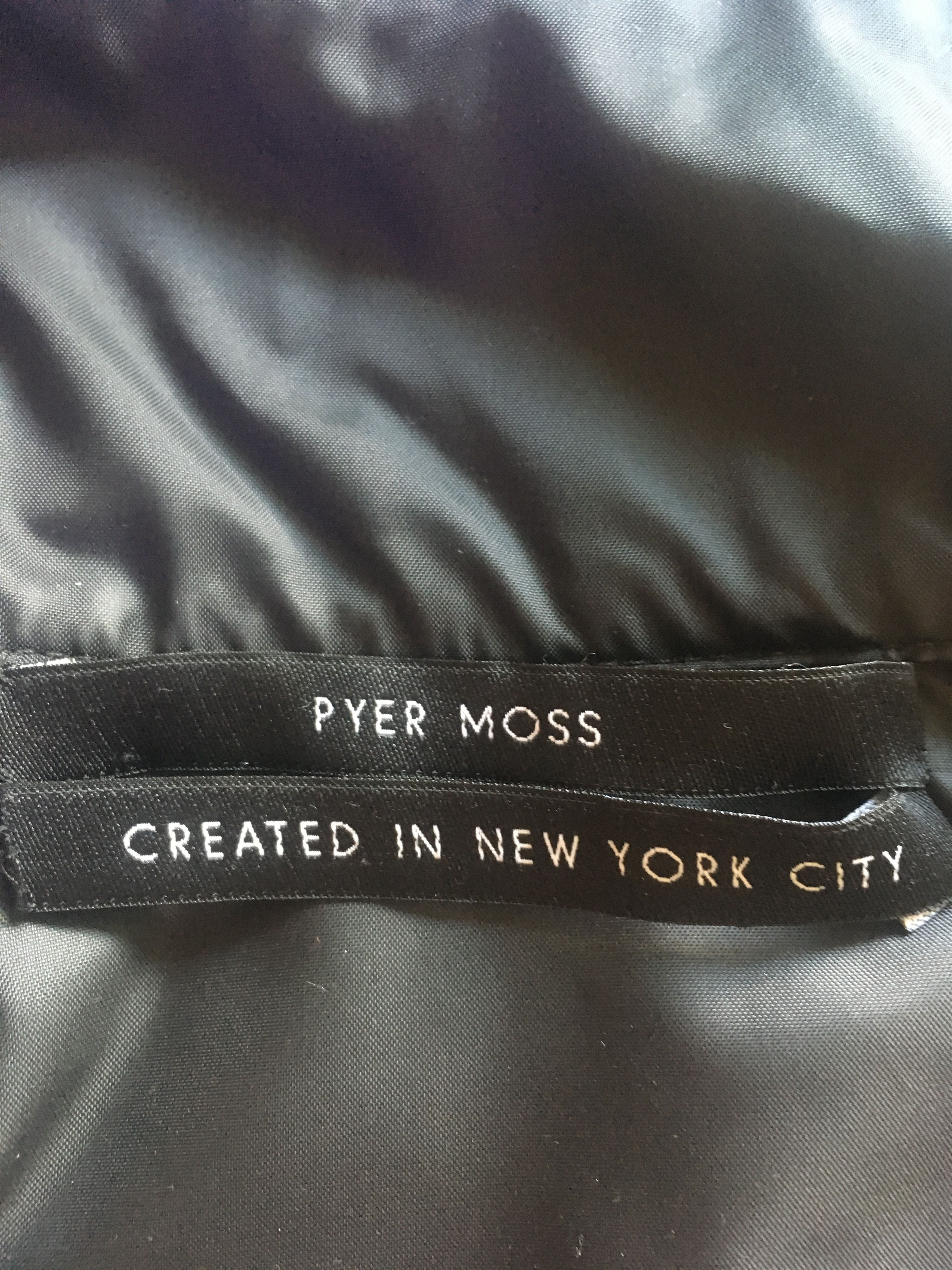 Pyer Moss Pyer Moss Black and Purple Track Jacket/ Tracksuit Jacket Size US XS / EU 42 / 0 - 4 Thumbnail