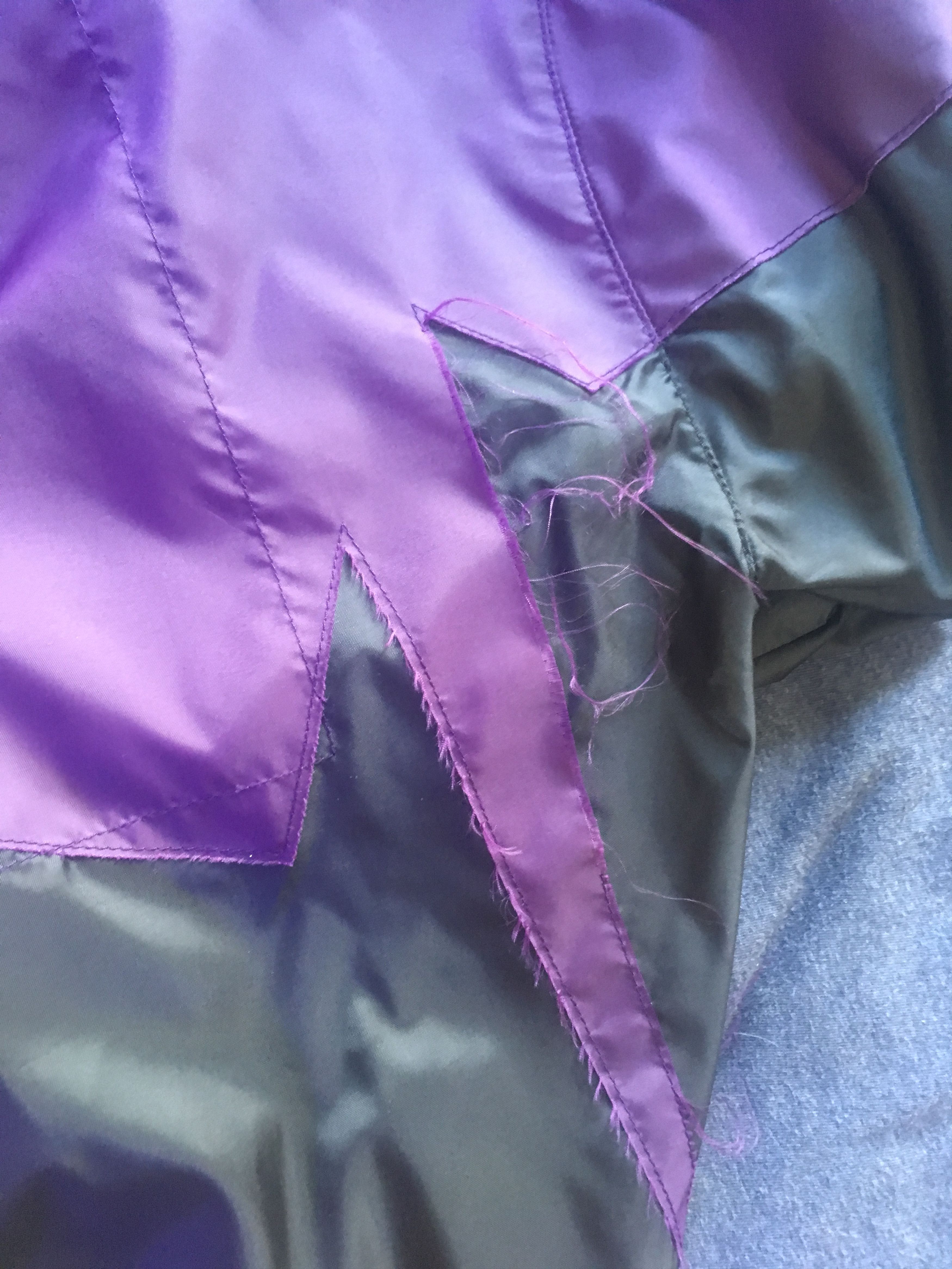 Pyer Moss Pyer Moss Black and Purple Track Jacket/ Tracksuit Jacket Size US XS / EU 42 / 0 - 5 Preview