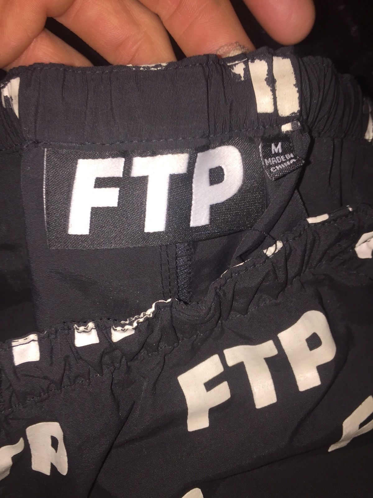 Fuck The Population FTP All Over Pants | Grailed