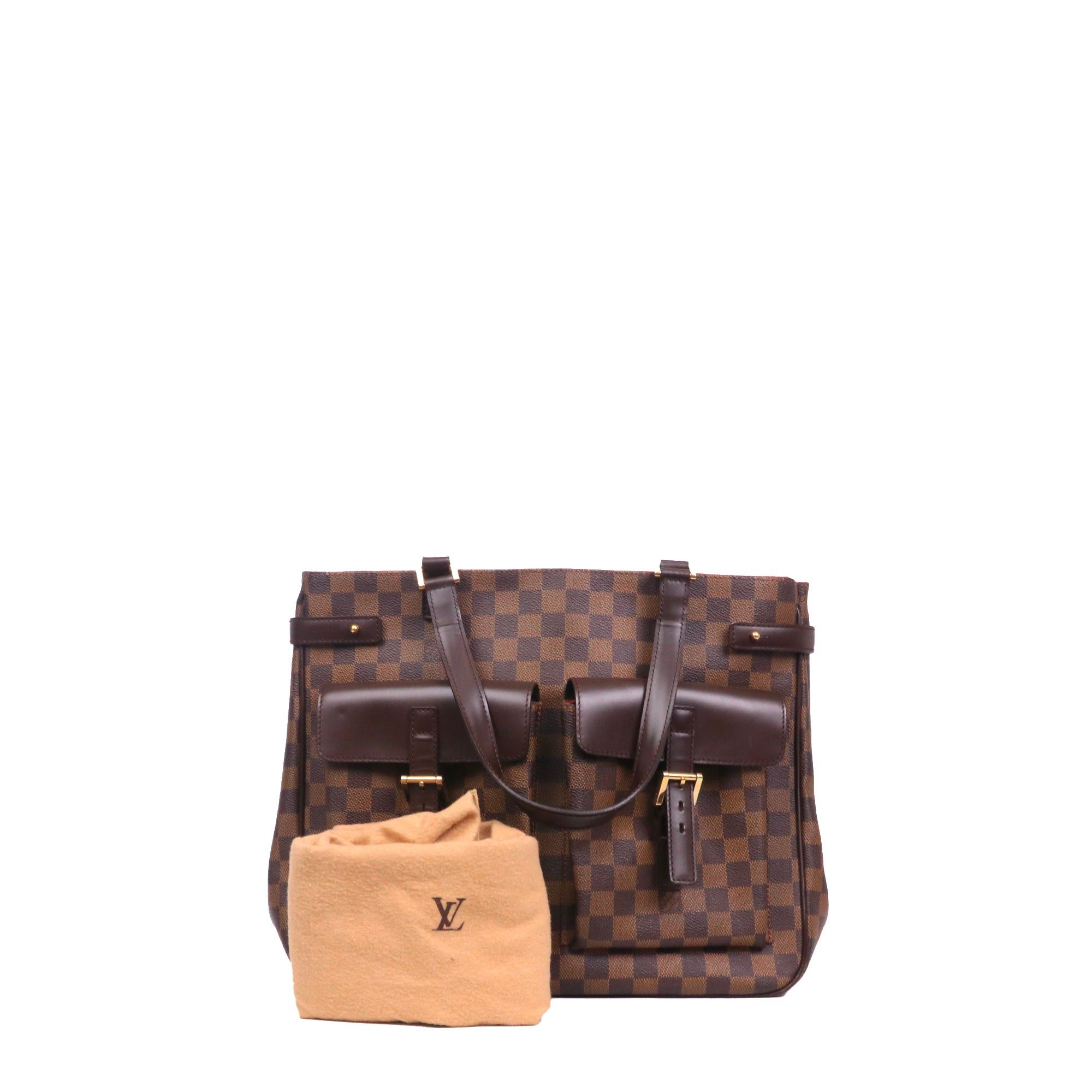 Louis Vuitton LOUIS VUITTON - Louis Vuitton Uzès handbag in ebony damier canvas Size ONE SIZE - 10 Thumbnail