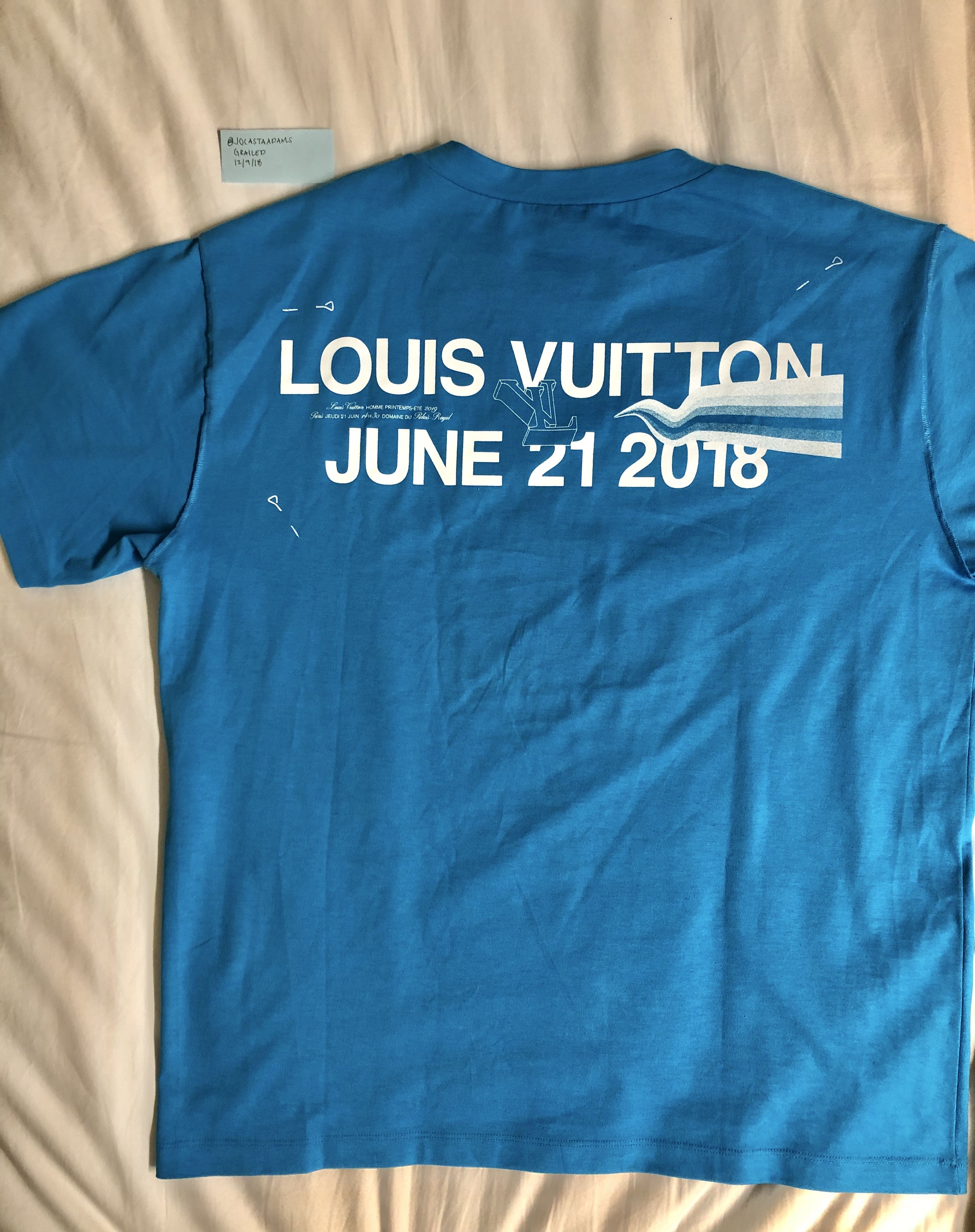 Louis Vuitton Louis Vuitton Virgil Abloh T-shirt, Grailed