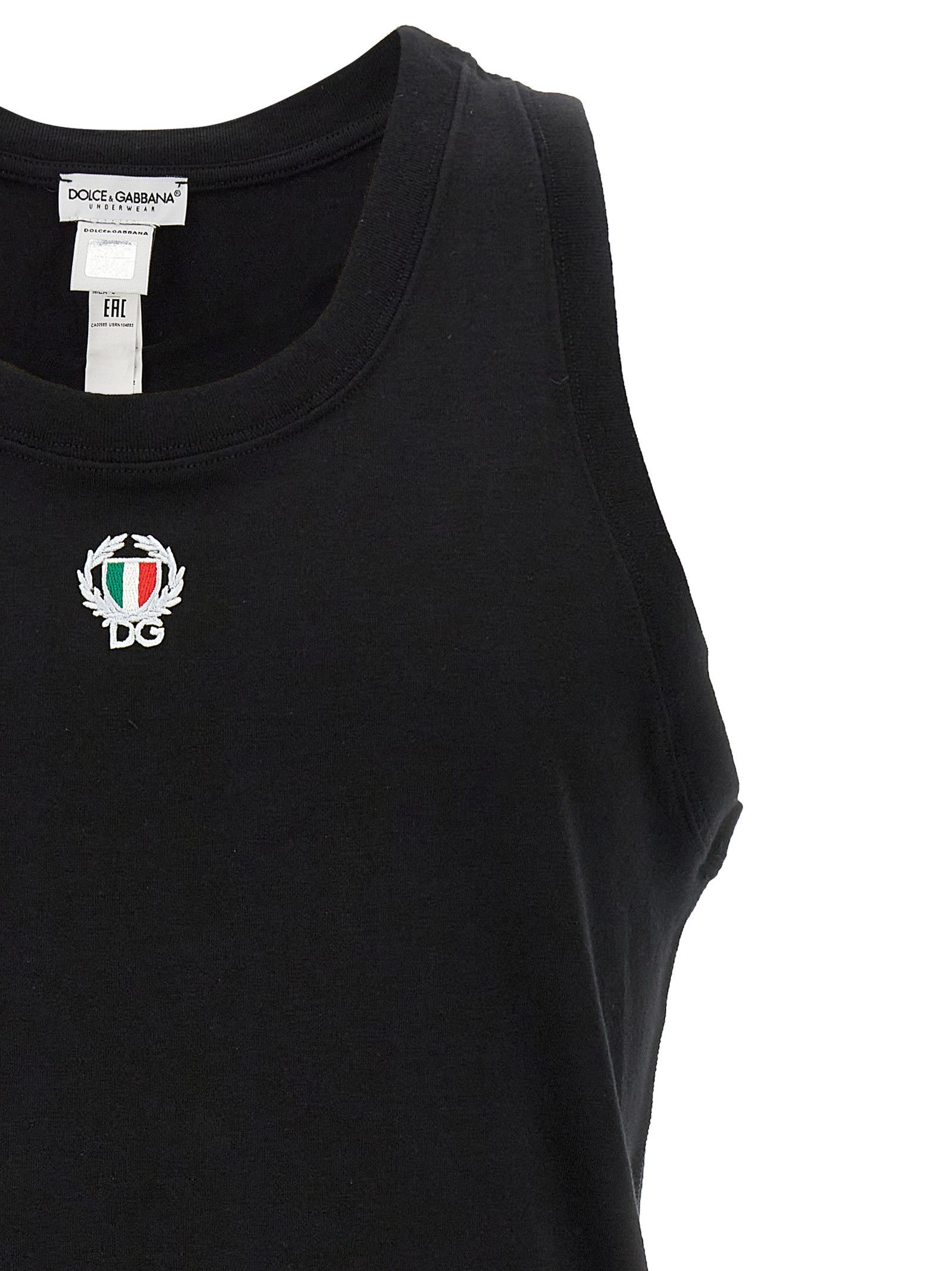 Dolce & Gabbana 'Sport Crest' Tank Top Size ONE SIZE - 3 Thumbnail
