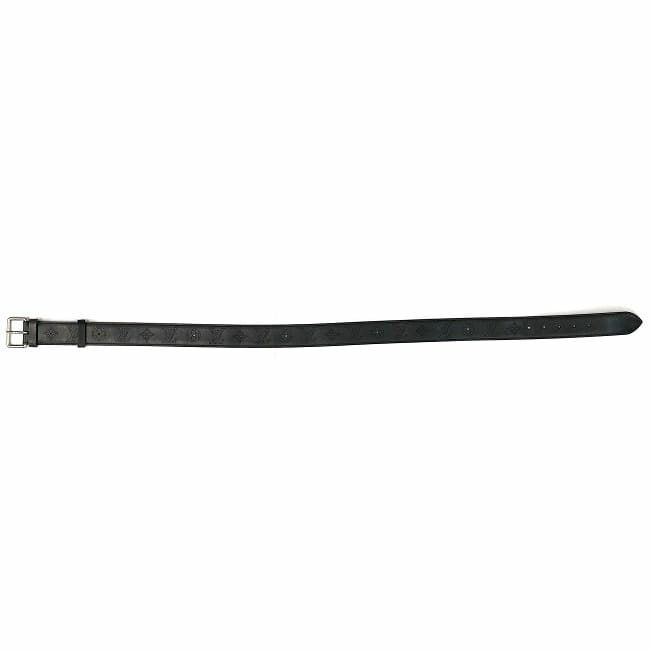 Louis Vuitton LOUIS VUITTON Belt Black Leather Size ONE SIZE - 2 Thumbnail