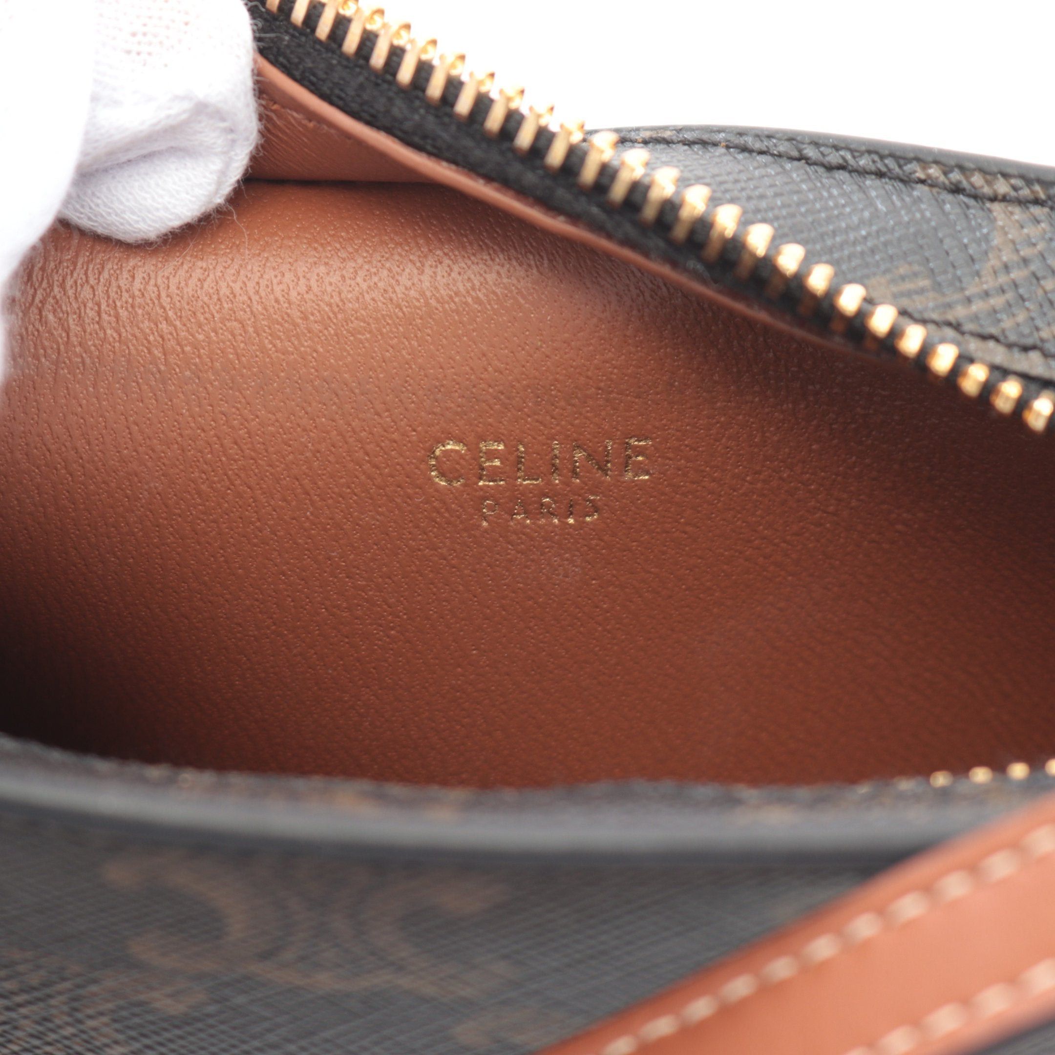 Celine Celine Medium Clock Bag One Shoulder Leather Black Brown Size ONE SIZE - 4 Thumbnail