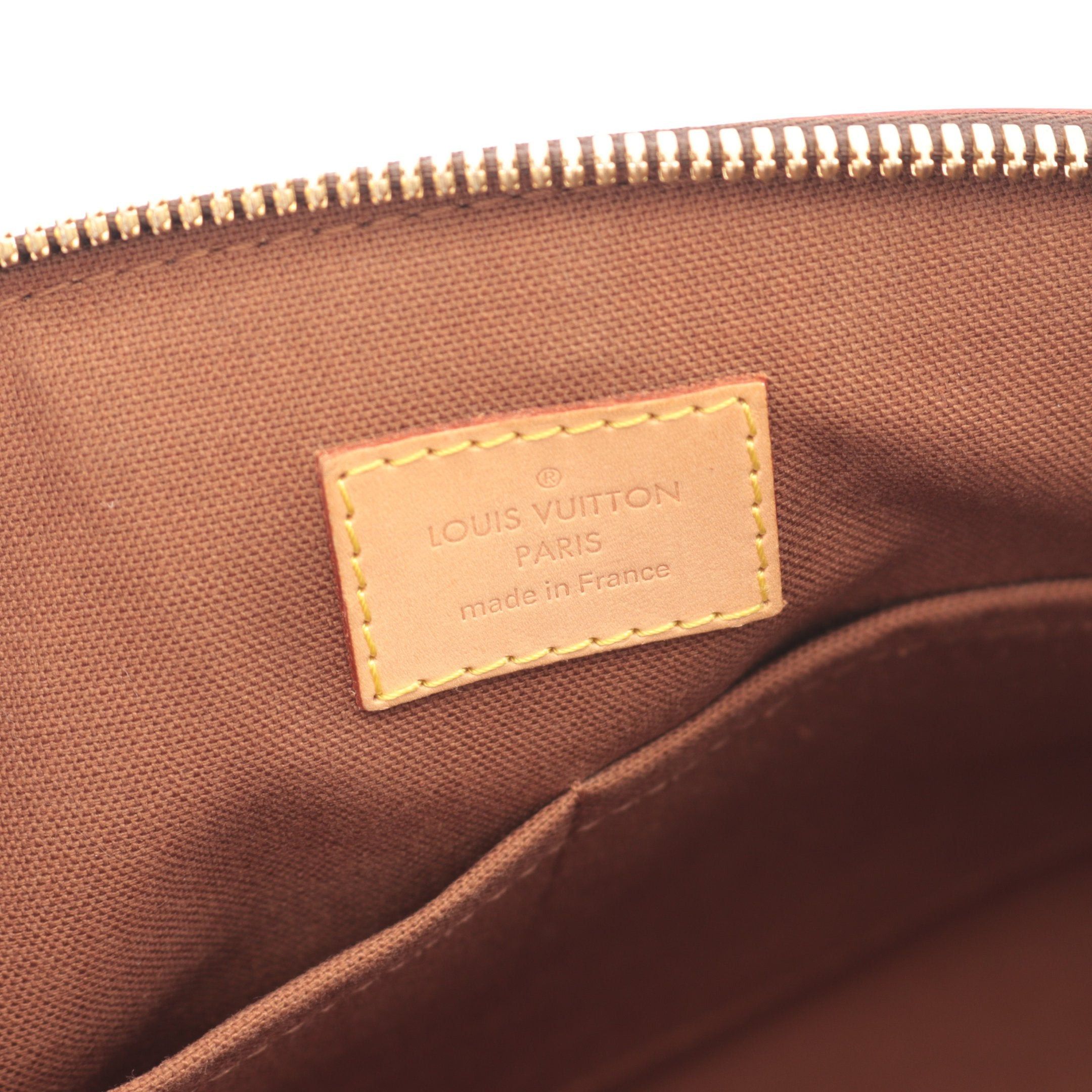 Louis Vuitton Louis Vuitton Tivoli Pm Monogram Handbag Leather Brown Size ONE SIZE - 4 Thumbnail