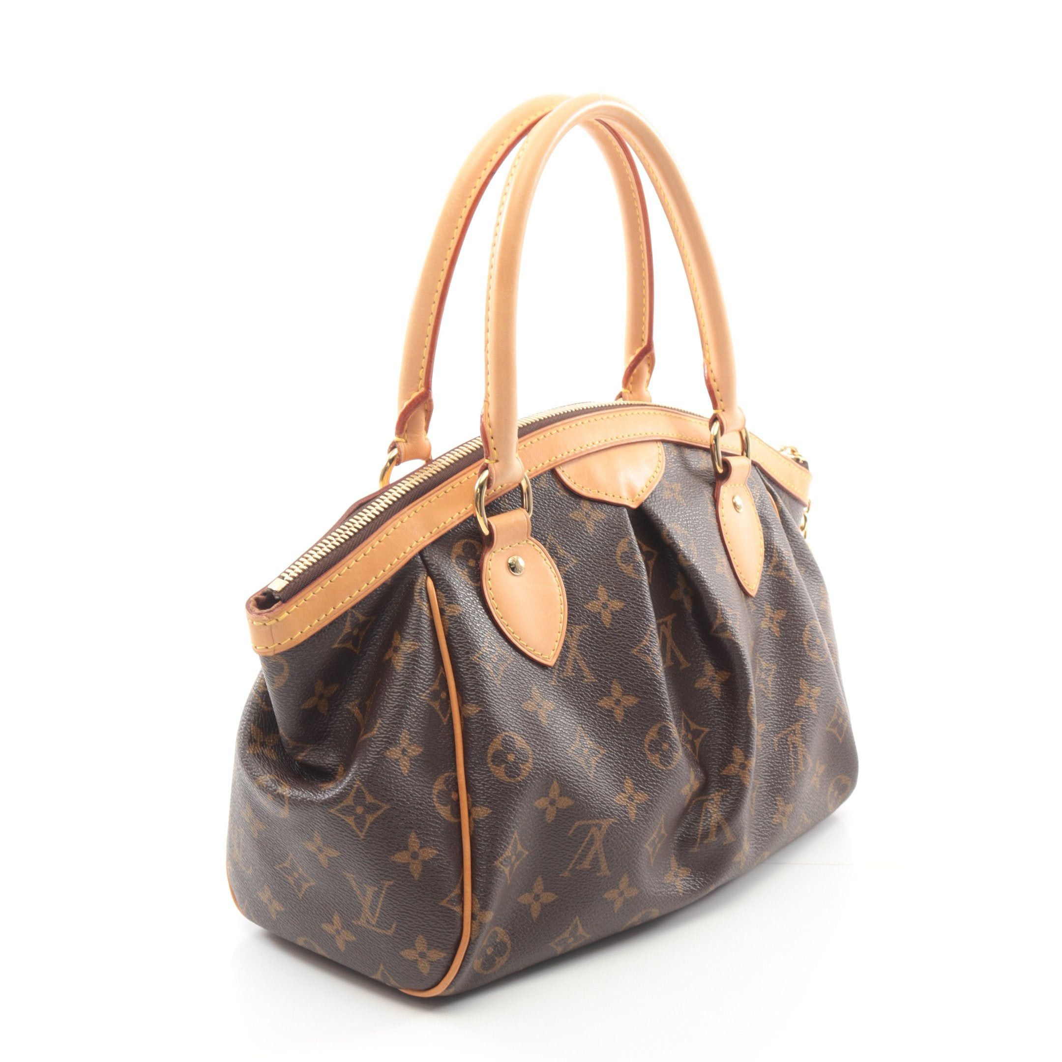 Louis Vuitton Louis Vuitton Tivoli Pm Monogram Handbag Leather Brown Size ONE SIZE - 2 Thumbnail